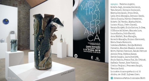 Cartoon: 58esima mostra ceramica RIMINI (medium) by Enzo Maneglia Man tagged mostre,ceramica,arte,rimini,2019