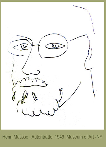 Cartoon: Henri Matisse (medium) by Enzo Maneglia Man tagged matisse
