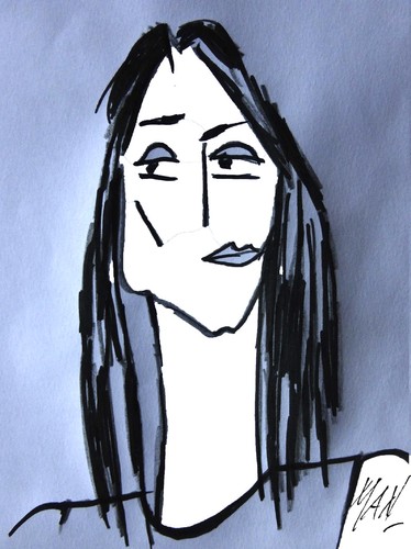 Cartoon: Virginia Raggi (medium) by Enzo Maneglia Man tagged caricatura,virginia,raggi,politica,m5s