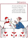 Cartoon: 24 dicembre 2018 (small) by Enzo Maneglia Man tagged vignette,umorismo,grafico,tradizioni,natalizie,cassonettari,di,man,fighillearte,piccolomuseo,maneglia