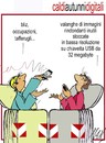 Cartoon: caldi autunni digitali (small) by Enzo Maneglia Man tagged cassonettari,man,maneglia,fighillearte