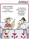 Cartoon: cassonettari a Venezia (small) by Enzo Maneglia Man tagged cassonettari,man,maneglia,fighillearte