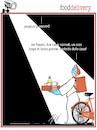 Cartoon: food delivery (small) by Enzo Maneglia Man tagged vignette,umorismo,grafico,coronavirus,dicembre,2020,spilli,di,man,per,fighillearte,piccolomuseo,fighille,ita