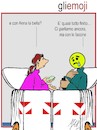 Cartoon: gli emoji (small) by Enzo Maneglia Man tagged vignette,umorismo,grafico,maneglia,man,fighillearte