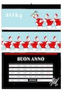 Cartoon: il trenino di capodanno (small) by Enzo Maneglia Man tagged eventi,capodanno,fine,anno,2023