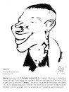 Cartoon: Lazza cantante (small) by Enzo Maneglia Man tagged caricatura,ritratto,cantautore,festival,sanremo73