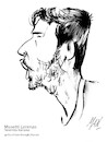 Cartoon: Musetti Lorenzo (small) by Enzo Maneglia Man tagged caricature,personaggi,sport,tennis