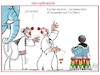 Cartoon: nasilunghi e  nasipalla (small) by Enzo Maneglia Man tagged vignetta,umorismo,grafico,spilli,nasipalla,nasi,lunghi,per,fighollearte,piccolomuse,di,fighille,ita