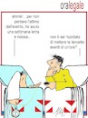 Cartoon: ora legale (small) by Enzo Maneglia Man tagged cassonettari,vignette,umoristiche,man,enzo,maneglia,fighillearte