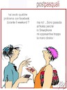 Cartoon: post pasquali (small) by Enzo Maneglia Man tagged vignette,spilli,umorismo,cassonettari,maneglia,man,fighillearte