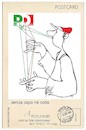 Cartoon: POSTCARD (small) by Enzo Maneglia Man tagged vignetta,umorismo,grafico,cartoline,satiriche,satira,pd,fighillearte,man,maneglia
