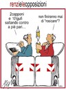 Cartoon: Renzo e i capponi (small) by Enzo Maneglia Man tagged cassonettari,man,maneglia,fighillearte