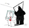 Cartoon: senza parole (small) by Enzo Maneglia Man tagged vignetta,umorismo,grafico,illustrazioni