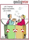 Cartoon: spending review (small) by Enzo Maneglia Man tagged cassonettari,maneglia,man,fighillearte