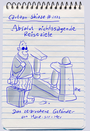 Cartoon: Reiseziele (medium) by rene tagged reisen,sehenswürdigkeiten,souvenir,travel,ferien,ausland