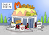 Cartoon: McGefühle (small) by rene tagged gefühle,liebe,zärtlichkeit,philosophie,psychologie,zuneigung,umarmung,fastfood,mcdonalds,hamburger,schnellimbis