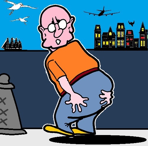 Cartoon: Amsterdamned (medium) by cartoonharry tagged amsterdamned,hilfe,expression