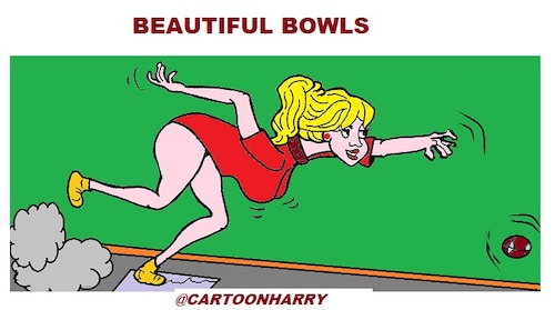 Cartoon: Beautiful Bowls (medium) by cartoonharry tagged sports,bowls,cartoonharry