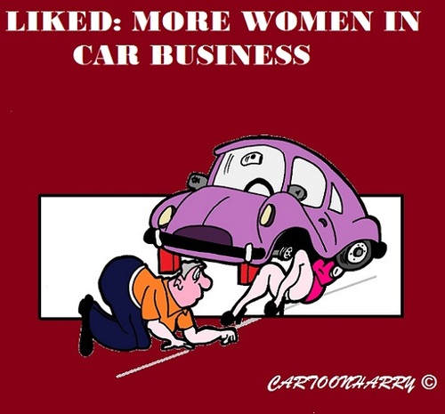 Cartoon: Car Business (medium) by cartoonharry tagged car,business,wish,cartoon,cartoonist,cartoonharry,dutch,toonpool