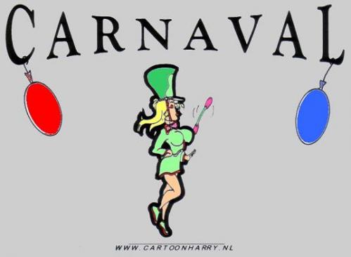 Cartoon: carnaval (medium) by cartoonharry tagged girls,carnaval