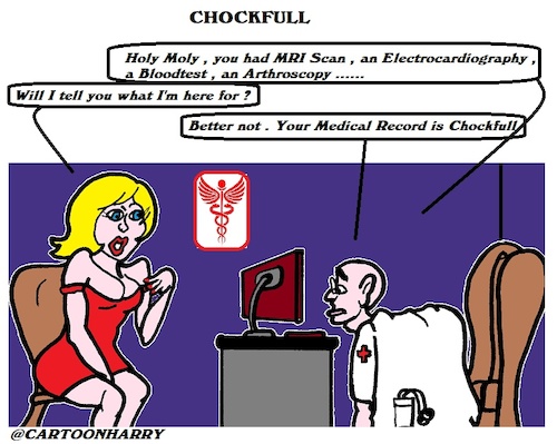 Cartoon: Chockfull (medium) by cartoonharry tagged chockfull