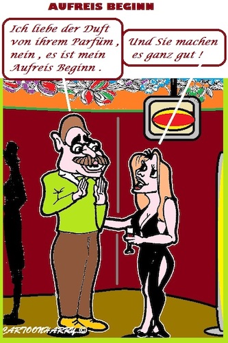 Cartoon: Don Juan (medium) by cartoonharry tagged witz,donjuan,date