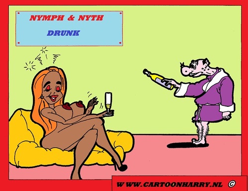 Cartoon: Drunk (medium) by cartoonharry tagged erotic,bedtalks,cartoon,humor,sexy,cartoonist,cartoonharry,dutch,nude,girl,toonpool