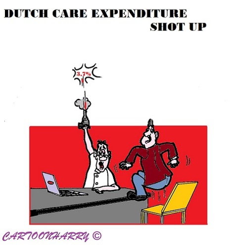 Cartoon: Dutch Care (medium) by cartoonharry tagged cartoonharry,cartoonists,cartoons,high,money,care,toonpool,dutch