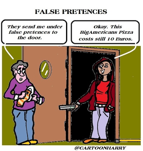 Cartoon: False (medium) by cartoonharry tagged false,cartoonharry