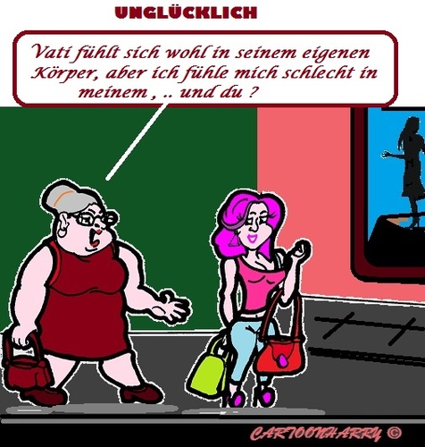 Cartoon: Gefühle (medium) by cartoonharry tagged gefühle