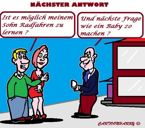 Cartoon: Immer Lehrer (medium) by cartoonharry tagged schule,eltern,lehrer