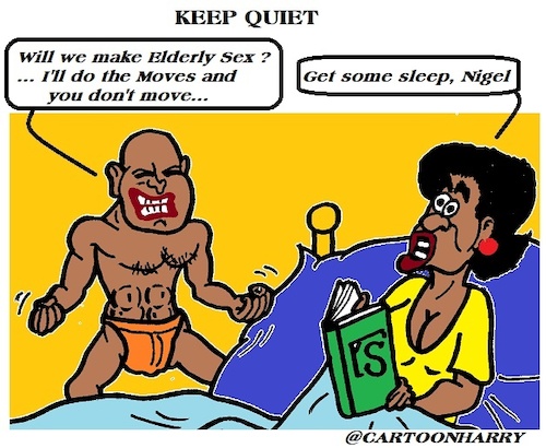 Cartoon: Keep Quiet (medium) by cartoonharry tagged quiet