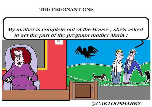 Cartoon: Mother Maria (medium) by cartoonharry tagged cartoonharry