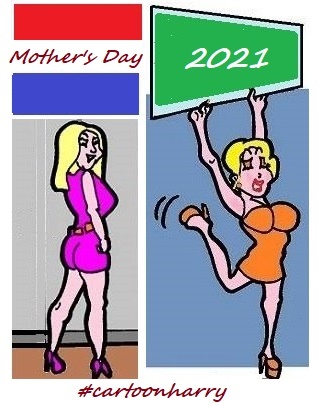 Cartoon: Mothers Day (medium) by cartoonharry tagged mothersday2021