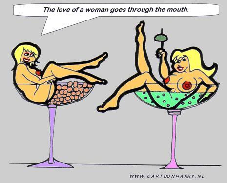 Cartoon: MouthLove (medium) by cartoonharry tagged mouth,love,women