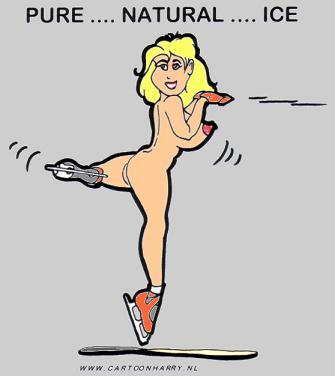 Cartoon: NaturalIce (medium) by cartoonharry tagged nude,ice