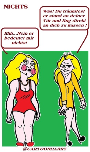 Cartoon: Nichts (medium) by cartoonharry tagged nichts,cartoonharry