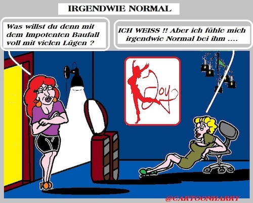 Cartoon: Normal (medium) by cartoonharry tagged normal