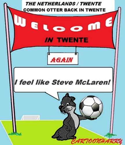 Cartoon: Steve McLaren Again (medium) by cartoonharry tagged toonpool,dutch,cartoonharry,cartoonist,cartoon,enschede,twente,fctwente,mclaren,steve,stevemclaren,holland