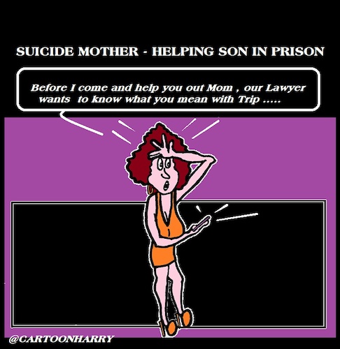 Cartoon: Suicide (medium) by cartoonharry tagged suicide,cartoonharry