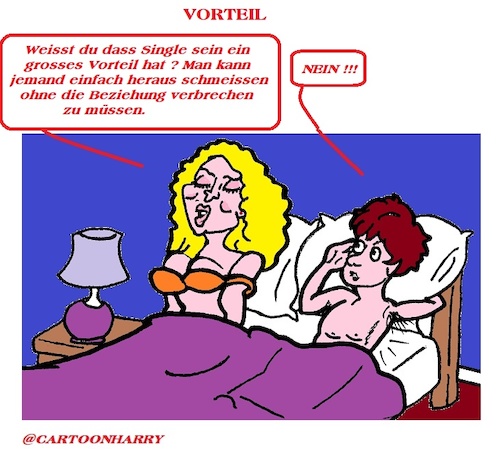 Cartoon: Vorteil (medium) by cartoonharry tagged vorteil,cartoonharry