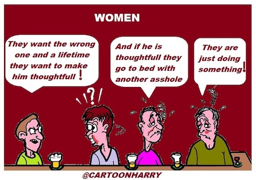 Cartoon: Women (medium) by cartoonharry tagged women,cartoonharry