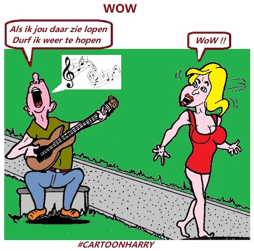 Cartoon: WoW (medium) by cartoonharry tagged wow,cartoonharry