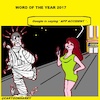 Cartoon: 2017 Word (small) by cartoonharry tagged app,accident,word2017