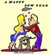Cartoon: A HAPPY NEW YEAR (small) by cartoonharry tagged cartoonharry,cartoon,happy,new,year