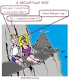 Cartoon: A Mountain Top (small) by cartoonharry tagged mountain,cartoonharry
