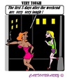 Cartoon: After the Weekend (small) by cartoonharry tagged tough,hookers,weekend
