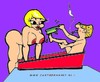Cartoon: Andy Capp (small) by cartoonharry tagged andy capp sexy nude naked girl washing bath cartoonharry