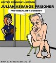 Cartoon: Assange Feels (small) by cartoonharry tagged assange wikileaks condom prison cartoon comic comix comics cool coolert cooles design erotic erotik art toonpool toonsup facebook arts cartoonist cartoonharry