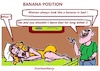 Cartoon: Banana Position (small) by cartoonharry tagged banana,cartoonharry